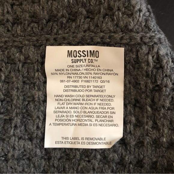 Lot of 3 Scarves- 2 Infinity Style and 1 Cowl Neck Style- Black, Grey and Cream - Picture 4 of 8